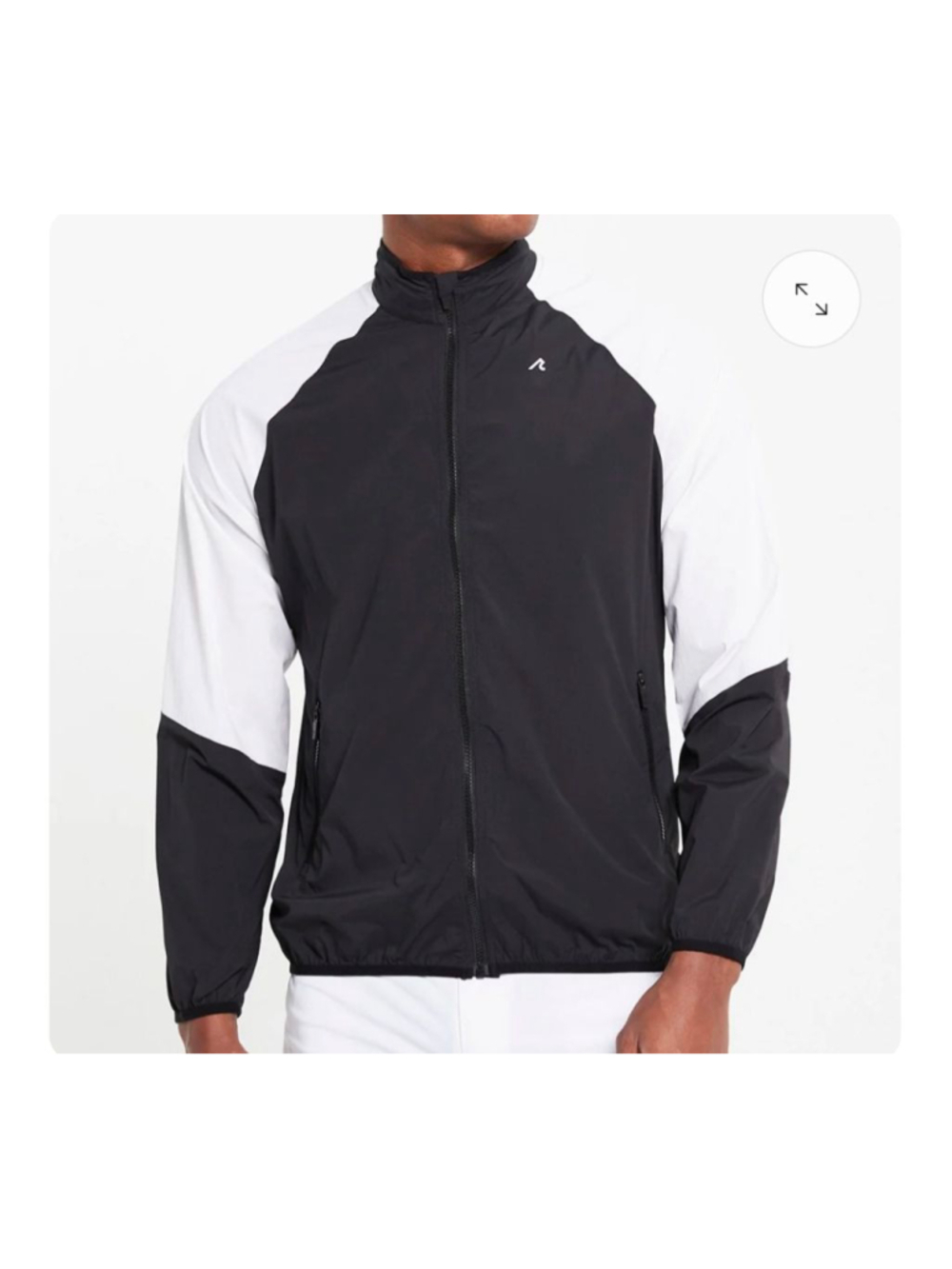 Men's REDVANLY Windbreaker XL Black & White